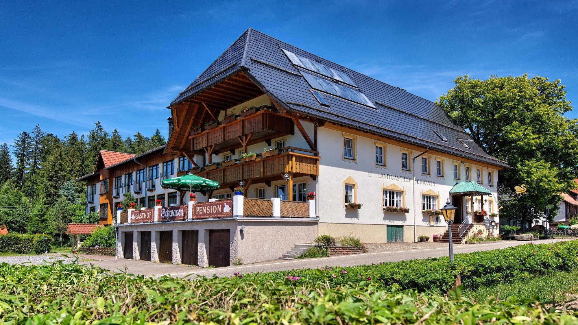 Landgasthof Zum Schwanen Hornberg Exteriör bild
