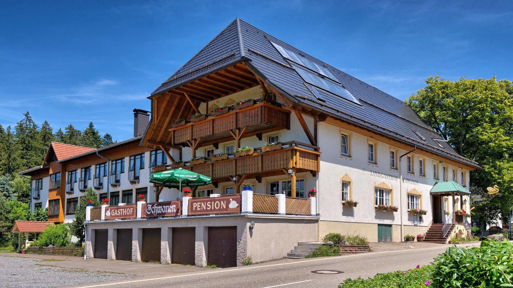 Landgasthof Zum Schwanen Hornberg Exteriör bild